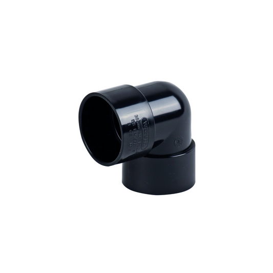 Wavin Osma Waste Knuckle Bend 90 Degree (Black) 40mm - 5M160B