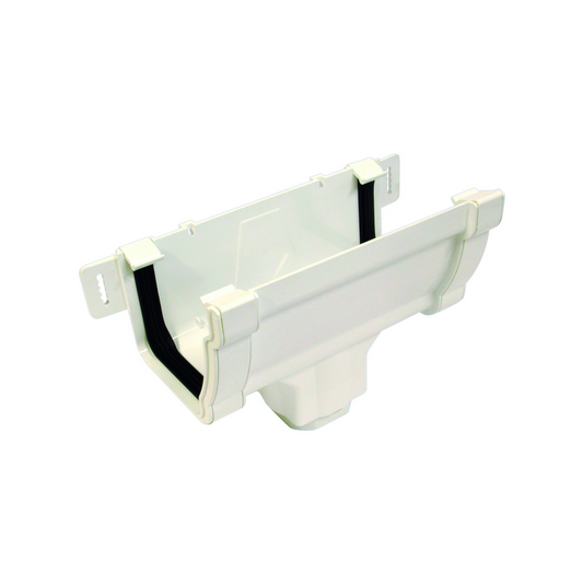 111mm Osma Stormline Running Outlet - Wavin (White) - 8T806W