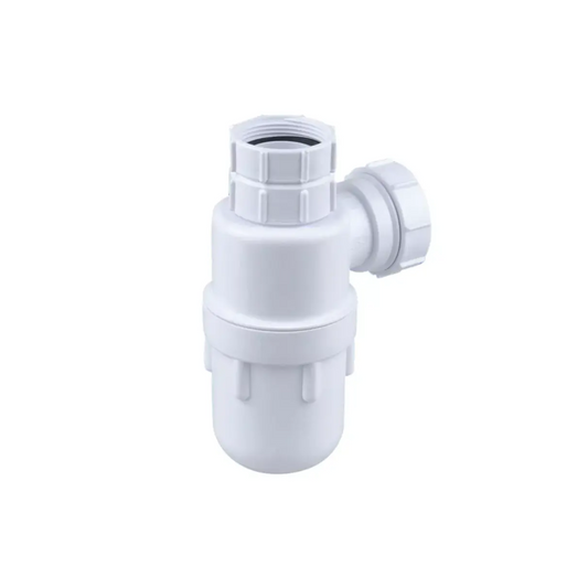 Wavin Osma Adjustable Bottle Trap with Water Seal (White) 32mm 75mm - 4V808W