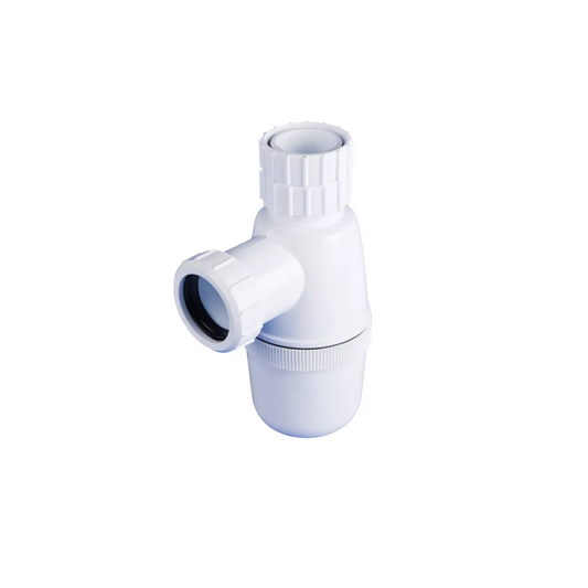 Wavin Osma Adjustable Bottle Trap with Water Seal (White) 40mm 75mm - 5V808W