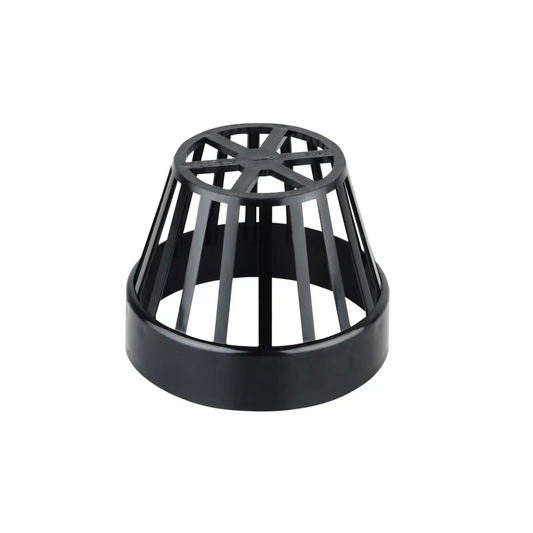 110mm OsmaSoil Balloon Grating - Wavin (Black) - 4S302B