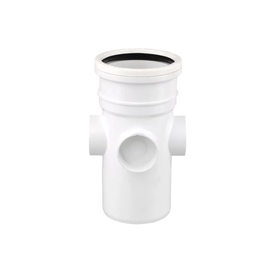 Wavin OsmaSoil Ring‑Seal Bossed Pipe (White) 110 mm - 4S589W