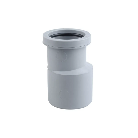 50 × 32 mm Osma Push‑Fit Waste Reducer - Wavin (Grey) – 2W088G