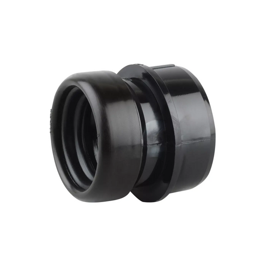 40mm OsmaSoil Ring‑Seal Boss Adaptor - Wavin (Black) - 2S399B