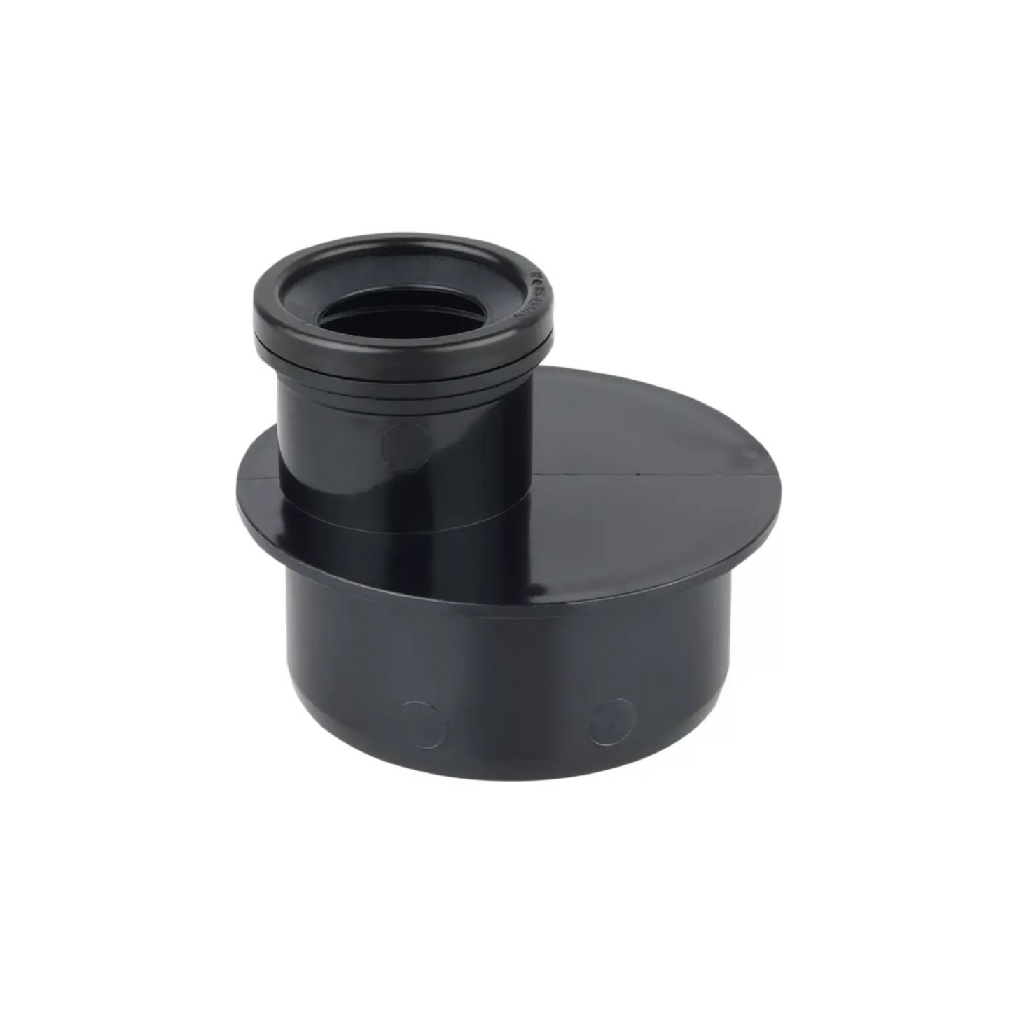 110mm x 50 mm OsmaSoil Ring‑Seal Reducer - Wavin (Black) - 4S096B