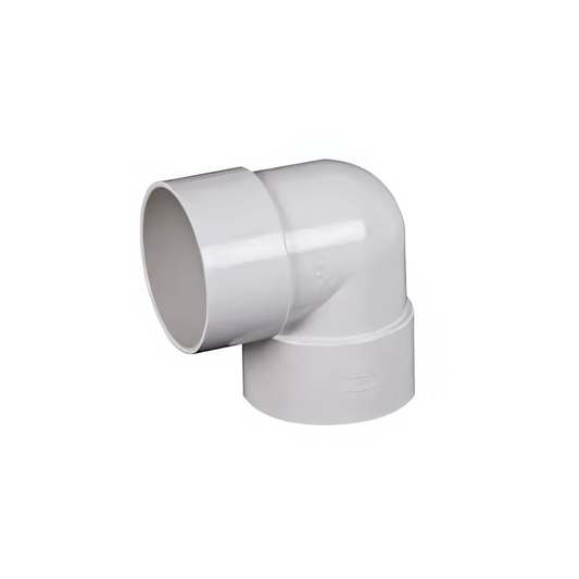 Wivan Osma MUPVC Solvent Weld Waste Knuckle Bend (White) 90° 32 mm – 4M160W