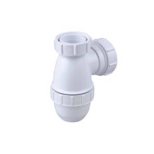 Wavin Osma Bottle Trap (White) 32mm x 38mm - 4V809W