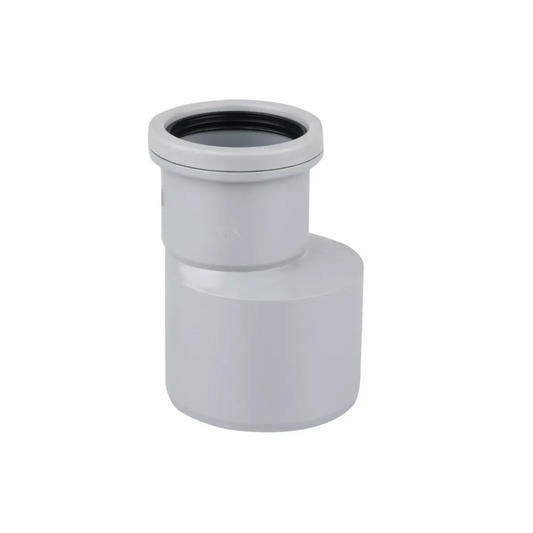 Wavin OsmaSoil Ring‑Seal Inverted Reducer (Grey) 82mm 50mm – 3S094G