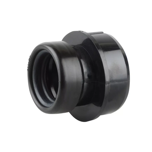 Wavin OsmaSoil Ring Seal Boss Adapter (Black) 32 mm - 2S398B