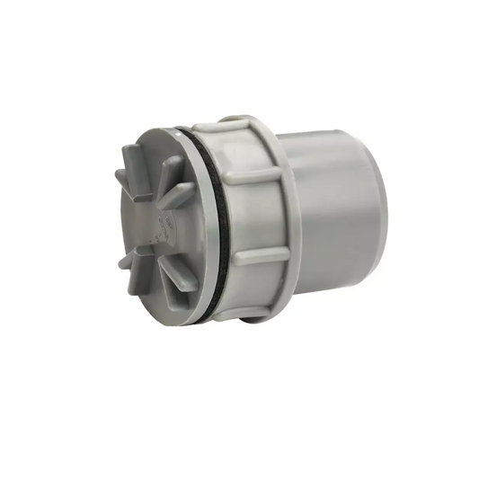 Wavin Osma Push‑Fit Waste Access Plug (Grey) 50 mm – 2W292G