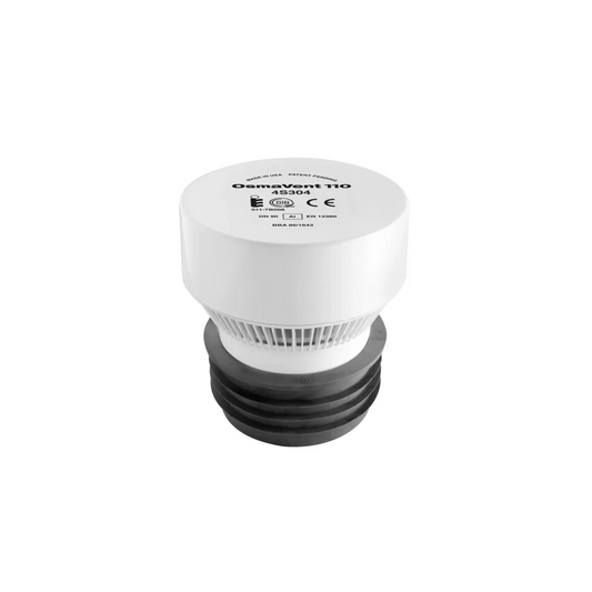 Wavin OsmaVent ABS Air Admittance Valve (White) 110mm - 4S304W