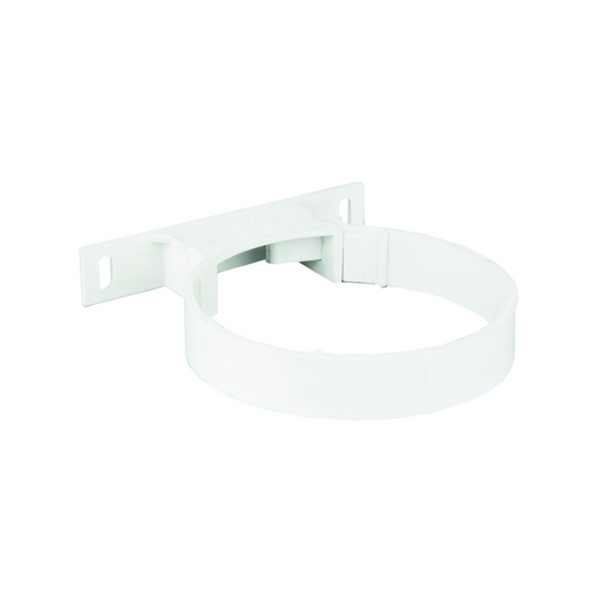 Wavin OsmaSoil Socket Bracket (White) 110mm - 4S083W