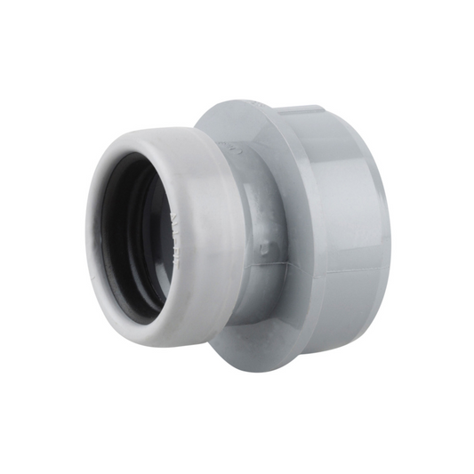 Wavin OsmaSoil Ring-Seal Boss Adaptor (Grey) 32mm - 2S398G