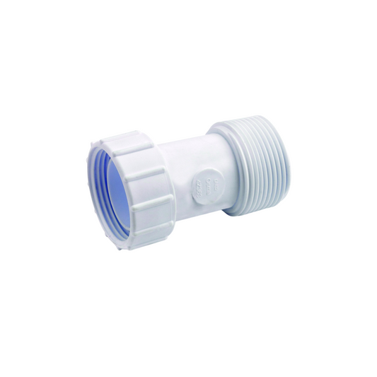 40mm Osma Weld Waste Male Cap & Liner - Wavin (White) - 5Z363W