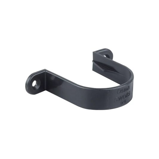 40mm Osma Push‑Fit Waste Pipe Bracket - Wavin (Black) – 5W081B
