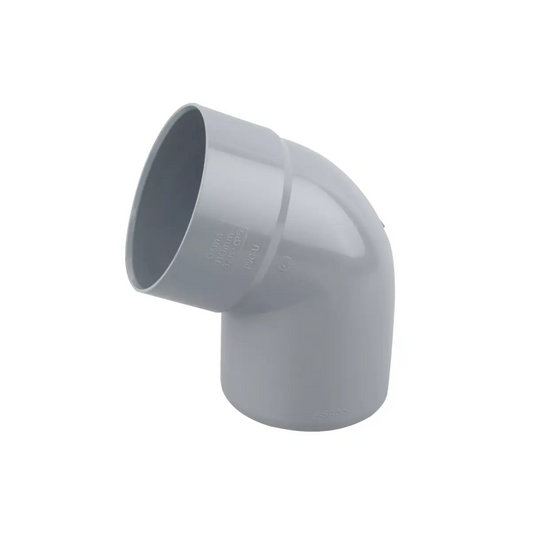 Wavin OsmaSoil Solvent‑Weld/Ring Seal Offset Bend (Grey) 110mm - 4S435G