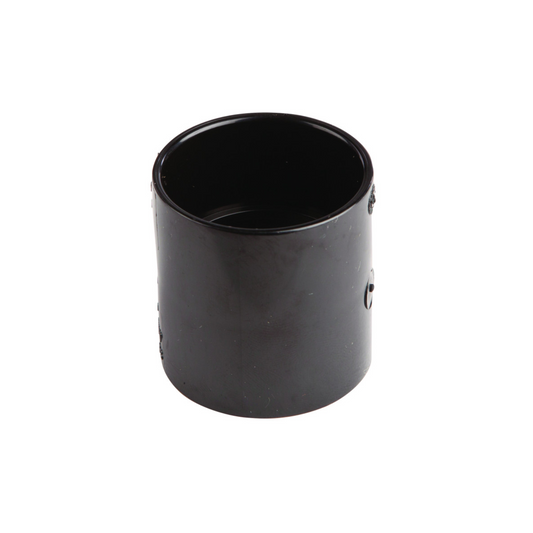 50mm Osma Weld Waste Double Socket - Wavin (Black) - 2Z104B