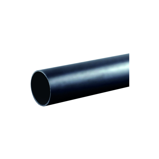 40mm x 3M Osma Weld Waste Plain Ended Pipe - Wavin (Black) - 5Z073B