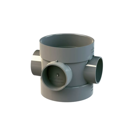 Wavin Osma Short Boss E D/SW (Grey) 110mm – 4CS588SE