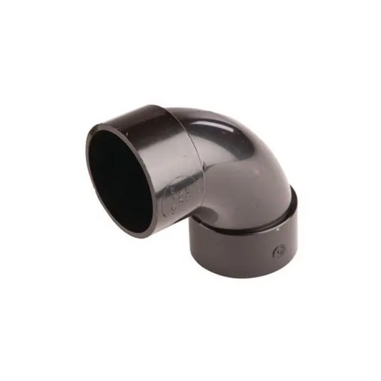 40mm Osma Weld Waste Bend 87.5 Degree - Wavin (Black) - 5Z161B