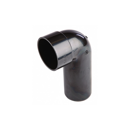 40mm Osma Weld Waste Spigot Bend 90 Degree - Wavin (Black) - 5Z260B
