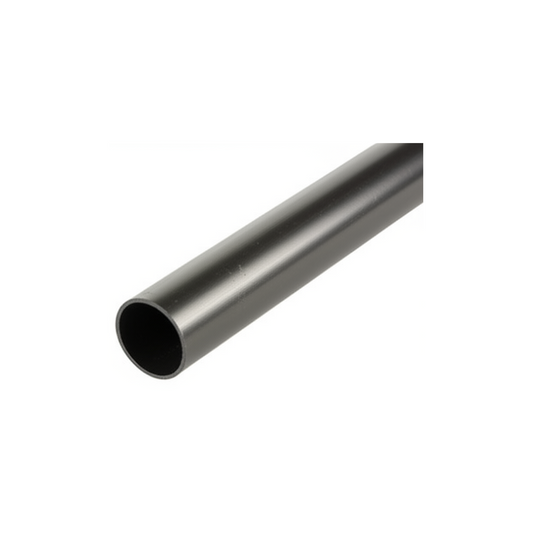 21.5mm x 3M Osma Solvent Weld Plain End Overflow Pipe - Wavin (Black) - 1E073B