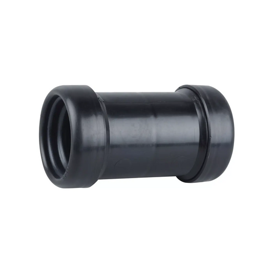 40mm Osma Push‑Fit Waste Universal Connector - Wavin (Black) – 5W102B