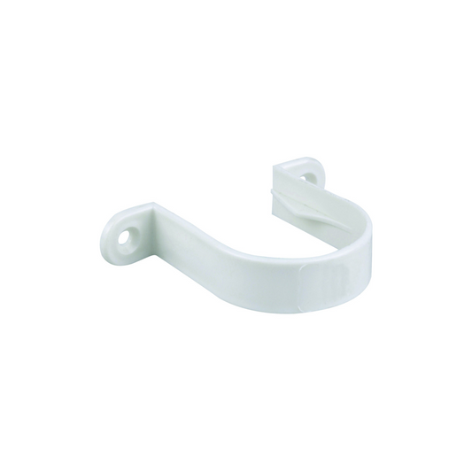 50mm Osma Waste Pipe Bracket - Wavin (White) - 2W081W