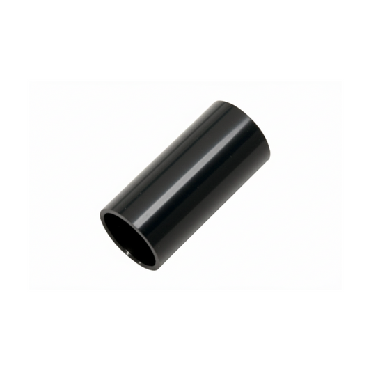21.5mm Osma Weld Waste Double Socket - Wavin (Black) - 1E104B