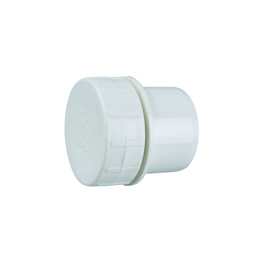 50mm Osma Waste Access Plug - Wavin (White) - 2M292W