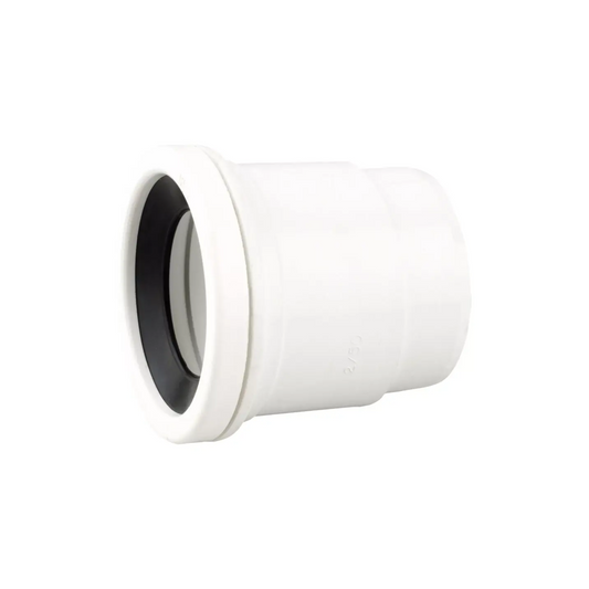 Wavin OsmaSoil Ring‑Seal Boss Adaptor (White) 110 mm 50 mm – 2S402W