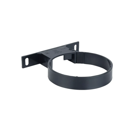 110mm OsmaSoil Pipe Bracket - Wavin (Black) - 4S082B