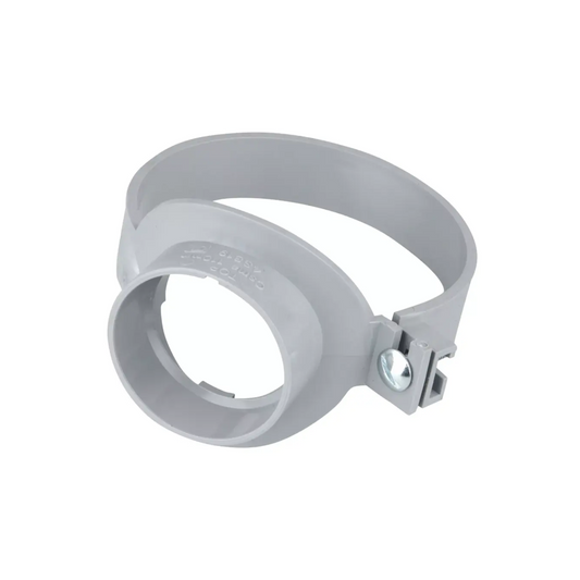 Wavin OsmaSoil Ring‑Seal Strap Boss (Grey) 82mm – 3S319G