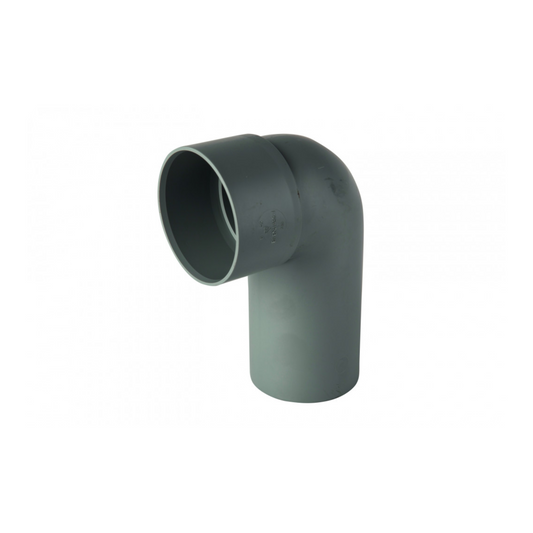 50mm Osma Weld Waste Spigot Bend 90 Degree - Wavin (Grey) - 2Z260G