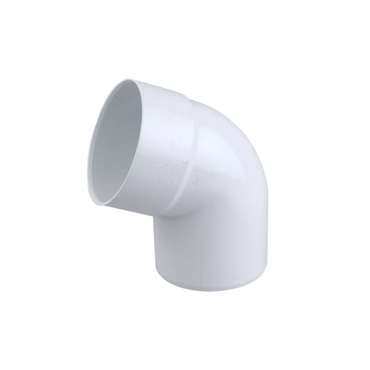 Wavin OsmaSoil Solvent-Weld / Spigot Offset Bend (White) 110 mm – 4S435W