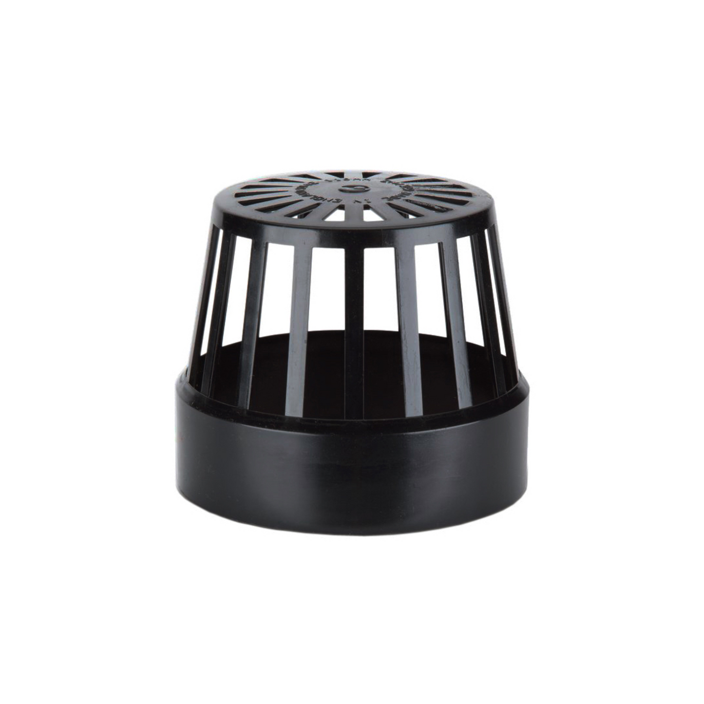 Polypipe PolySoil Vent Terminal (Black) 110 mm – SV42B