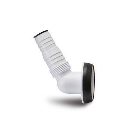 Polypipe Spigot Hose Pipe Connector (White) 40mm - WT72