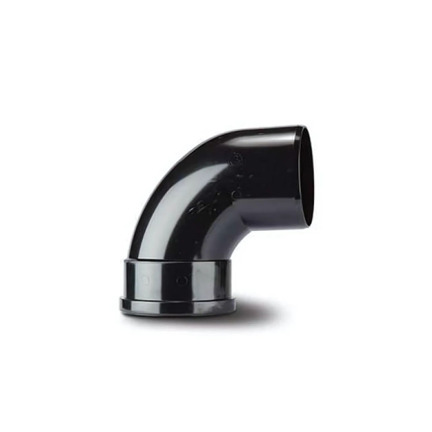 Polypipe PolySoil Single Socket Bend (Black) 110mm x 92.5° - SB409B