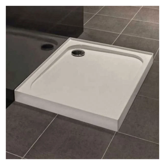 Touchstone 4UP 900 x 900mm - Merlyn (White) - S90SQUP