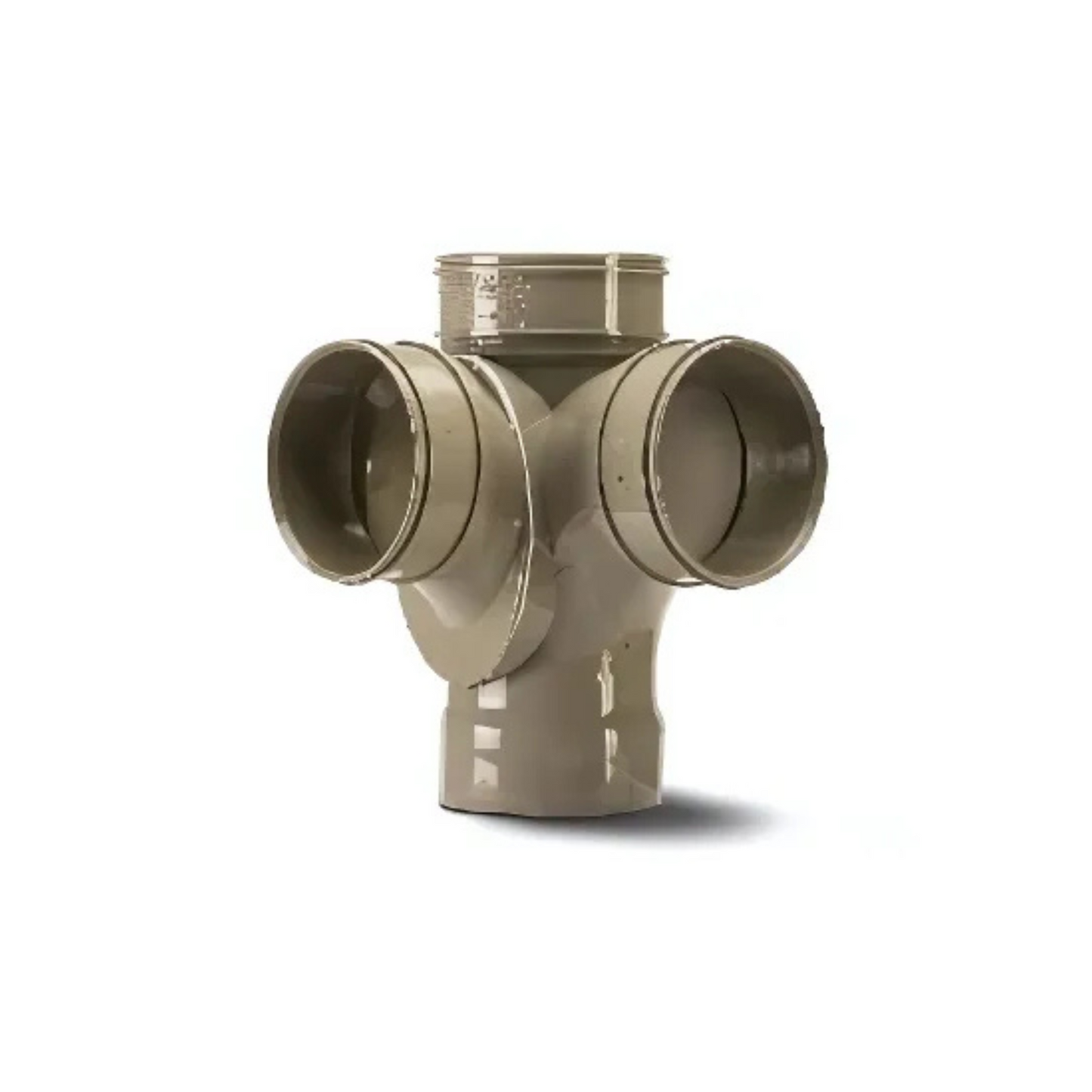 Polypipe System 2000 Double Socket Bend (Grey) 160mm x 135° - SWB95SG