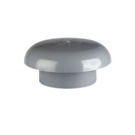 Polypipe Soil Vent Cowl (Grey) 110mm - SCV40G