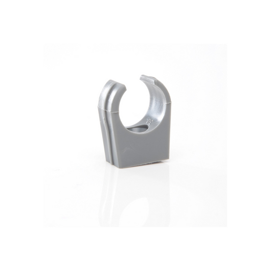 Polypipe Push-Fit Overflow Pipe Clip (Grey) 21.5 mm – VP53G