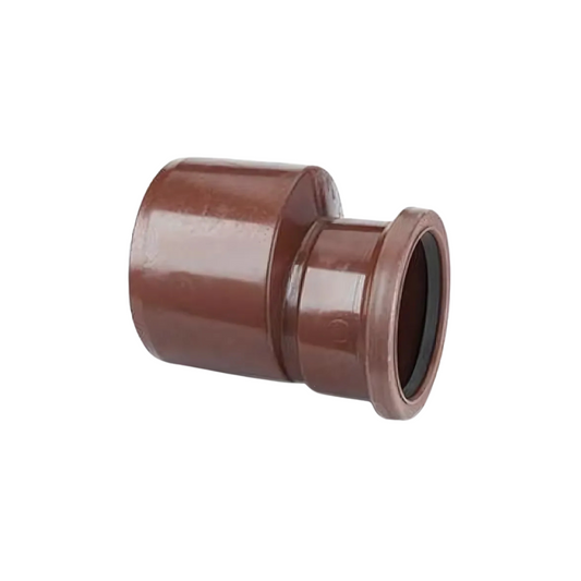 Polypipe PolySoil Reducer (Brown) 110mm - SD34BR