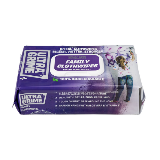 UltraGrime Life Family Wipes (White) Pack of 80 – 5610