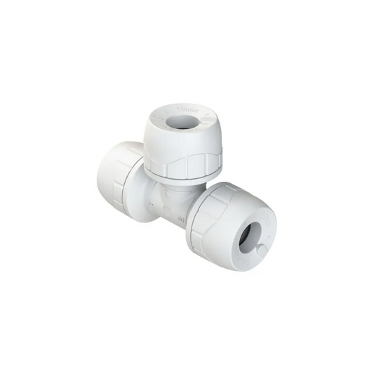 Polypipe Polyplumb Enhanced Equal Tee 10mm - PB210EW