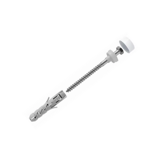 Rawlplug Adjustable WC Pan/Bidet Floor Side Fixing Kit - R-S1-KPUPBS