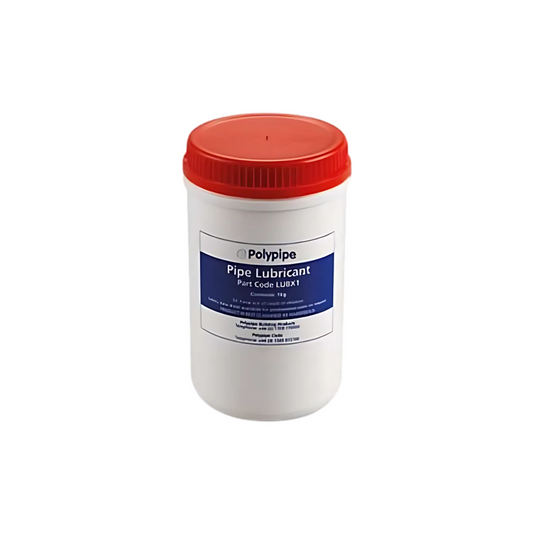 Polypipe Underground Drainage Tub Joint Lubricant (White) 1kg - LUBX1