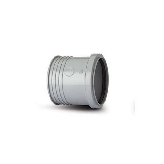 Polypipe System 2000 Drain Connector (Grey) 110mm - SD43G