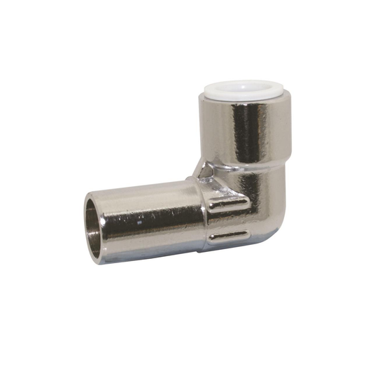 Navigator 10mm Pushfit Elbow (Metal Chrome) - BFRVPFE-10