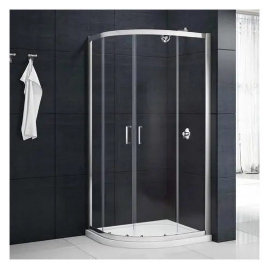 MBox 2 Door Quad 900 x 900mm - Merlyn (White) - MB2Q900